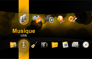 Bewan iMedia HD100 Menu