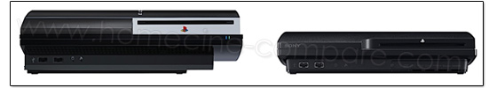 Sony PS3 (Slim) Comparaison