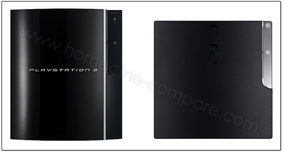 Sony PS3 (Slim) Comparaison