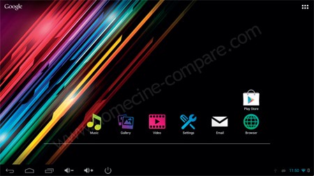 Energy Sistem Energy Android TV Dongle Dual : Menu