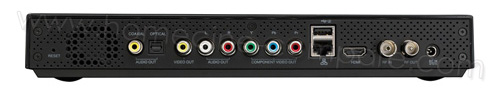 Asus O!Play TV Pro : Connectique Asus O!Play TV Pro : Connectique