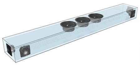 Crystal Acoustics SBT-3-BEU : Haut-parleurs