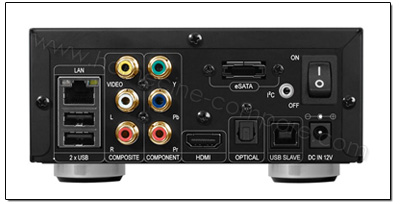 Dune HD Smart D1 - Connectique