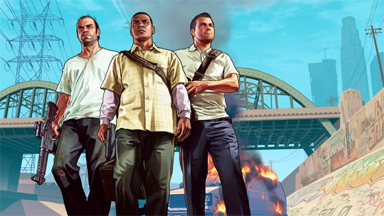 GTA V : Personnages (crdit : Rockstar Games) 
