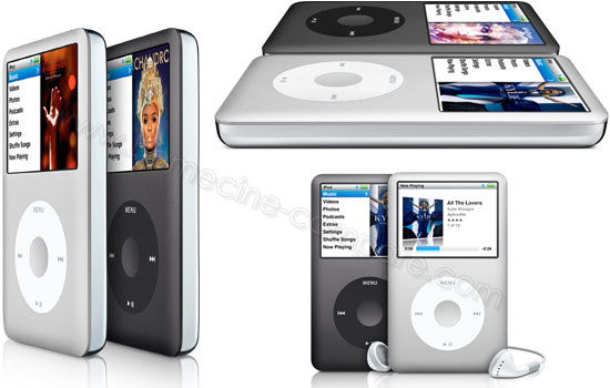 Apple iPod classic 160 Go (Noir / Argent)