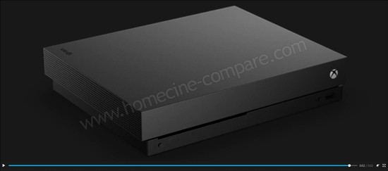 Microsoft Xbox One X : Vue 360