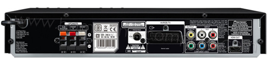 Pioneer DCS-FS303K - Connectique