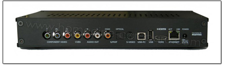 Popcorn Hour A-200-F - Connectique