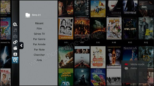 Popcorn Hour A-400 : Nouvelle interface