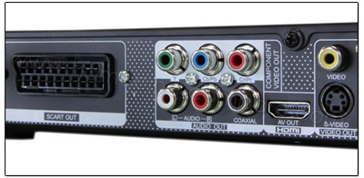 Pr�sentation photo de la connectique du Scott The Essential D6