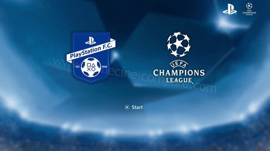 Application PlayStation F.C. UEFA Champions League