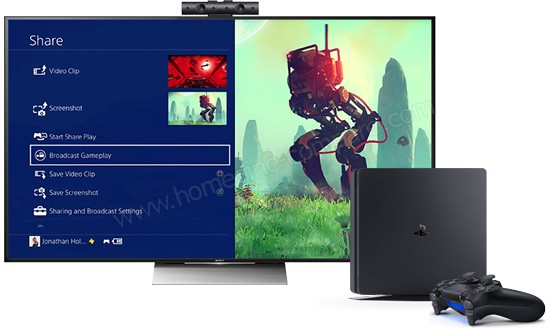 PlayStation 4 Slim 500 Go noire reconditionnée