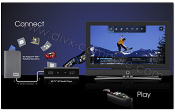 WD TV HD pr�sentation