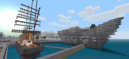 Minecraft sur Xbox One S