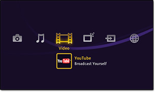 Sony Vid�o Internet BRAVIA