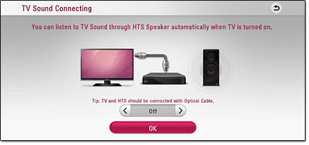 LG TV Sound Connecting