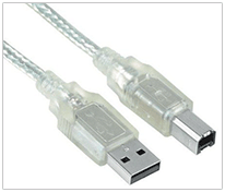 Photo d'un câble USB