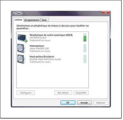 Activation de la diffusion du son d'un ordinateur sur sa sortie HDMI Activation de la diffusion du son d'un ordinateur sur sa sortie HDMI
