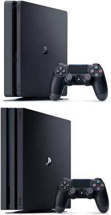 Sony PS4 Slim et PS4 Pro