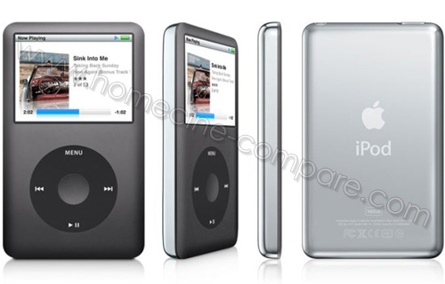 Apple iPod classic 160GB ブラック シルバーセット APPLE iPod classic 160 Go Noir - Fiche technique, prix et avis