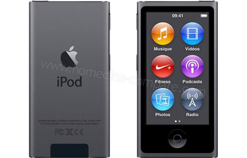 APPLE iPod nano 8G 16 Go Gris