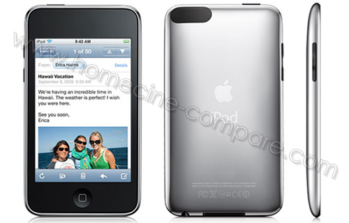 Slabo 2 x Film de Protection décran Compatible avec Apple iPod Touch 3G Protection écran Film de Protection Film Ultra Clair 3 G G3 G 3 