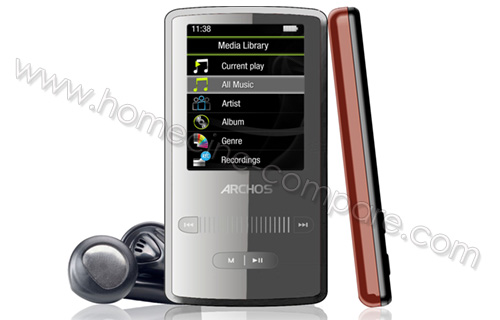 ARCHOS 2 Vision 16 Go Rouge