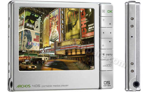 ARCHOS 405 2 Go Argent