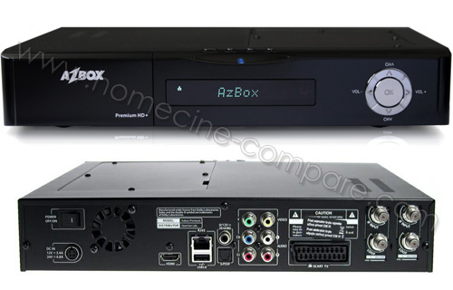 AZBOX Premium HD+ Sat x2 500 Go