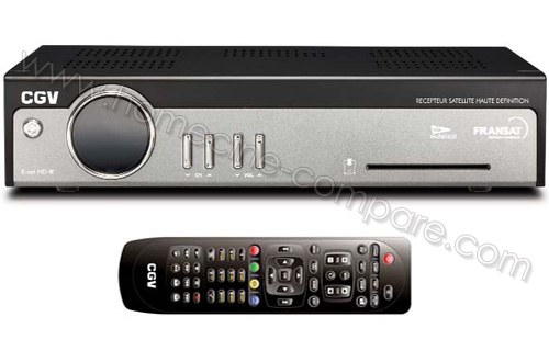 Récepteur décodeur enregistreur satellite hd cgv e-sat hd-w3 +