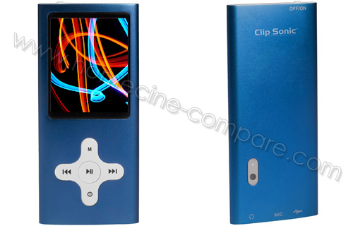 CLIP SONIC MP211B-4 4 Go Bleu
