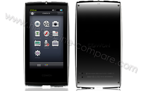 COWON S9 Noir Chrom&eacute; 32 Go