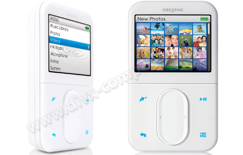 CREATIVE Zen Vision:M (Blanc)