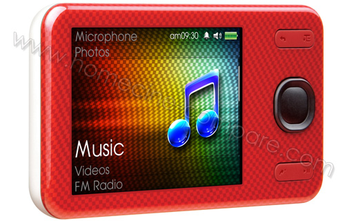 CREATIVE Zen X-Fi Style 32 Go Rouge