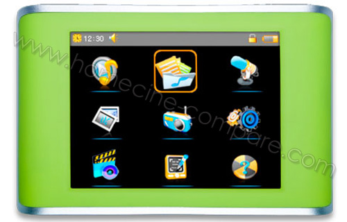 DANE ELEC Music Touch 8 Go Vert