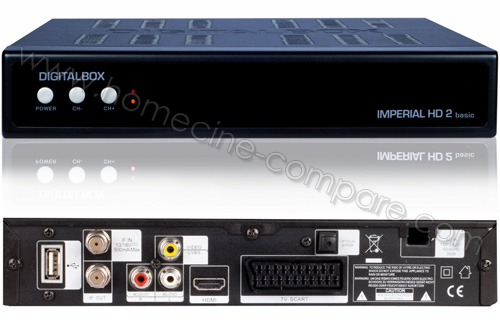 DIGITALBOX IMPERIAL HD 2 Basic Noir