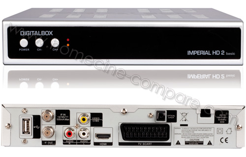 DIGITALBOX IMPERIAL HD 2 Basic Argent