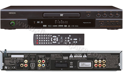 DENON DVD-1930-B (Noir) - Fiche technique, prix et avis