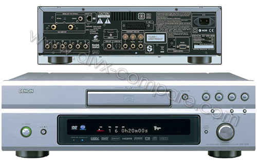 DENON DVD-3930 Premium Argent