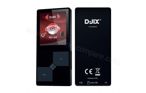 DJIX M320BT 8 Go Noir