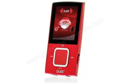 DJIX M340FM Rouge 4 Go