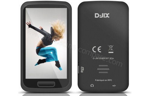 DJIX D2825BT Noir 8 Go