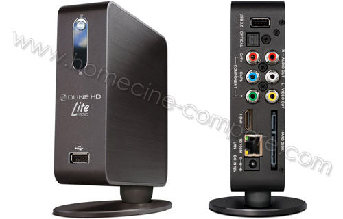 DUNE HD Lite 53D WiFi Noir 500 Go