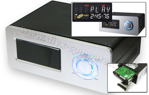 DVICO TViX M-3100U 500 Go Argent