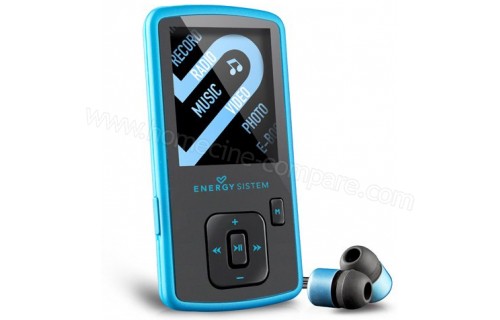 ENERGY SISTEM Energy MP4 Slim 3 Bleu 8 Go