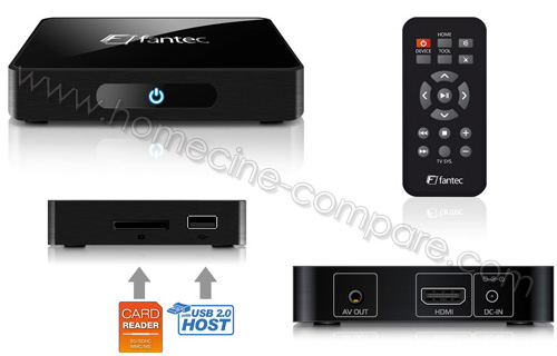 FANTEC HDMI MiniTV Noir