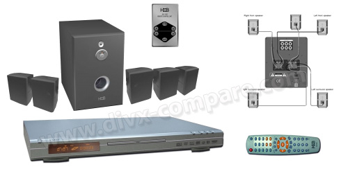 H&B DX-3255 + Pack 5.1 SH-155