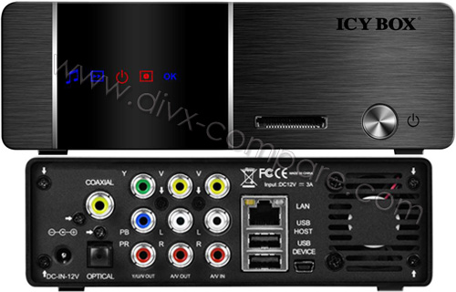 ICY BOX IB-MP3010S-B (sans DD)