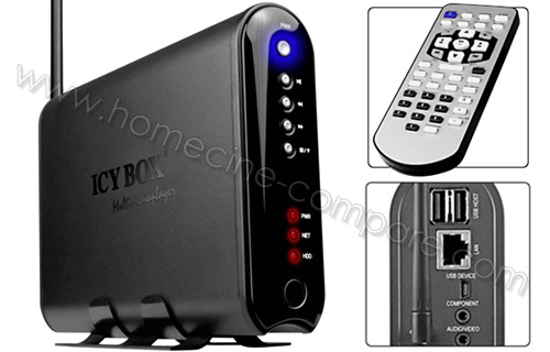 ICY BOX IB-MP308HW-B 750 Go