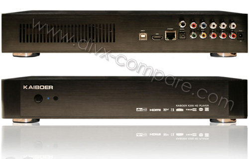 KAIBOER K200 HD Player Noir 500 Go
